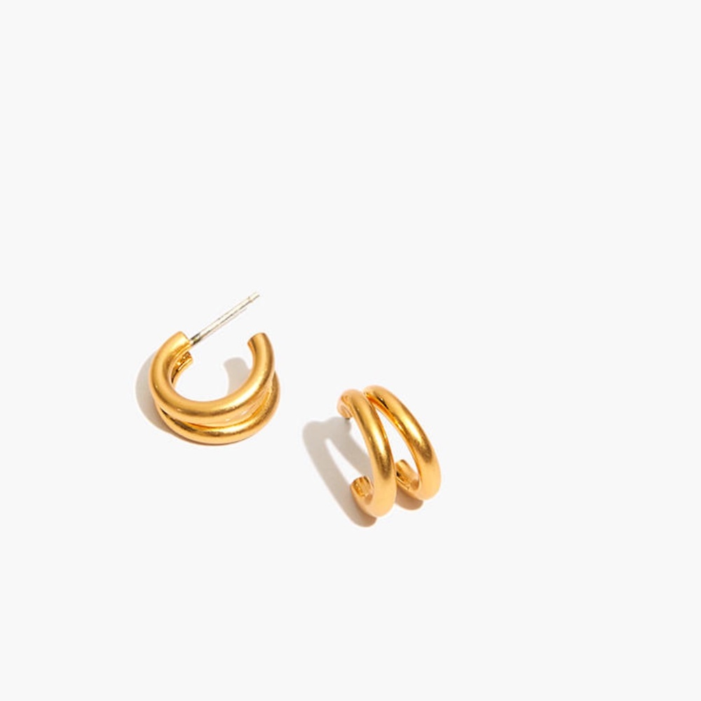 Split Mini Hoop Earrings